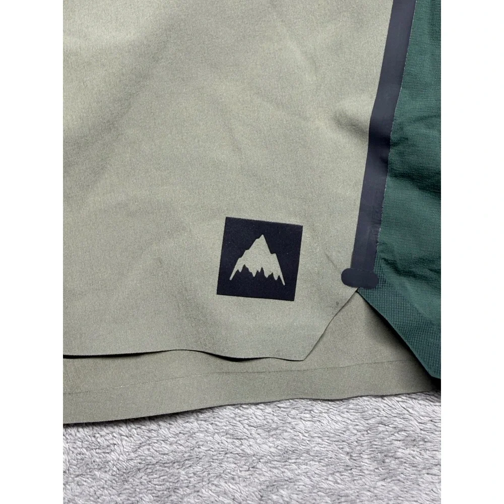 Burton JL Board Short V3 Mens 31 Sage Green Colorblock Technical Swim Trunks
